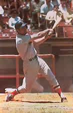 Rico Petrocelli swinging a bat
