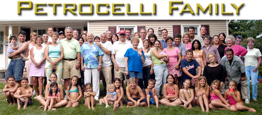 The Petrocelli Family Banner